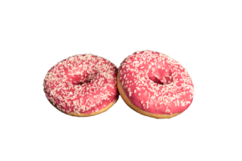 Donut s jahodovou príchuťou 56g/60ks