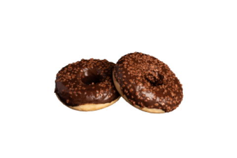 Donut s belgickou čokoládou 56g/60ks