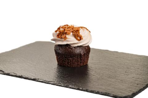 Muffin zdobeny Čokoládový s karamelom 6ks/bal *D