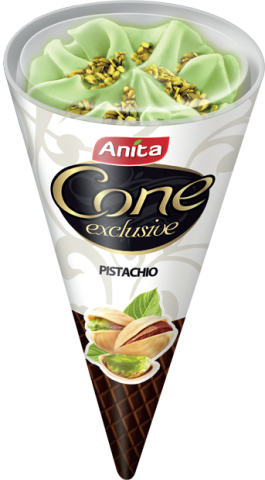 Rožek pistácia 120 ml  (24ks)
