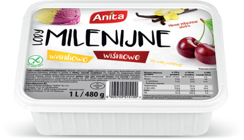 Milenijne višňa-vanilka 1000ml  (6ks)