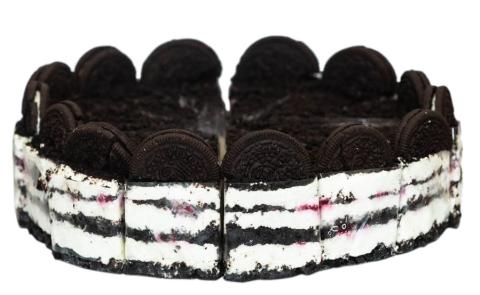 Malinovo-tvarohová OREO torta (14 porcii) 1820g *D